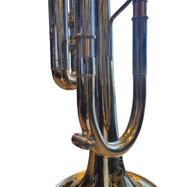 Mandala Samba Bb Trumpet in Brass Lacquer Finish with Deluxe Case - Image 8