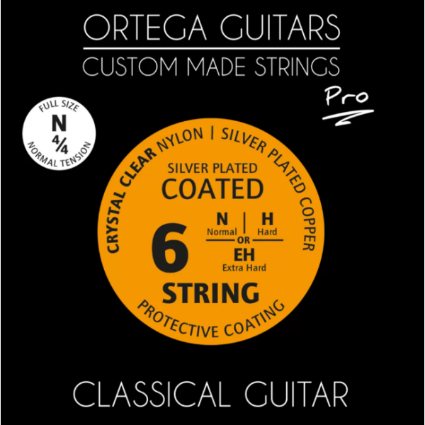 Ortega Classical Guitar 6-String Set - Normal Tension (NYP44N)