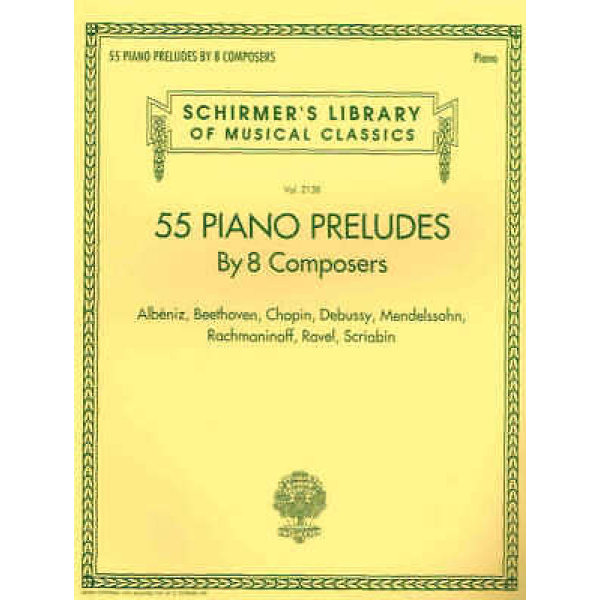 55 Piano Preludes by 8 Composers - Piano (HL50601329)