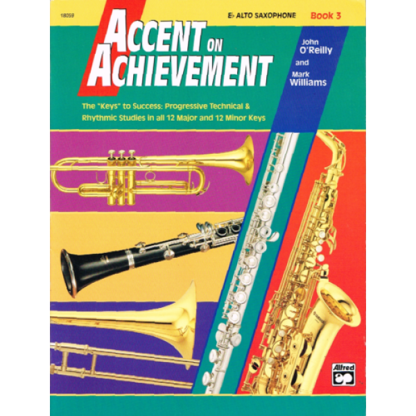 Pre-Owned Accent on Achievement - Eb Alto Sax - Book 3 (18059)