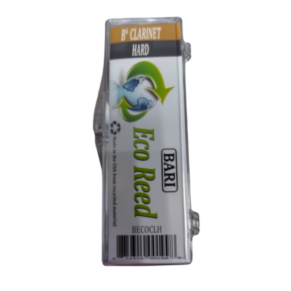 Bari Woodwind Eco Bb Clarinet Synthetic Reed Strength Hard (3.5-4.0) (BECOCLH)