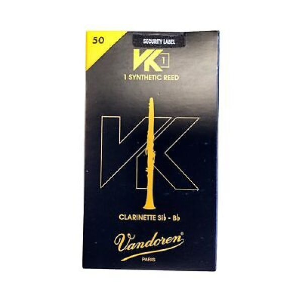 Vandoren VK1 Synthetic - Bb Clarinet VK Strength 50 (3 Hard) - 1 Reed (CVK10050)