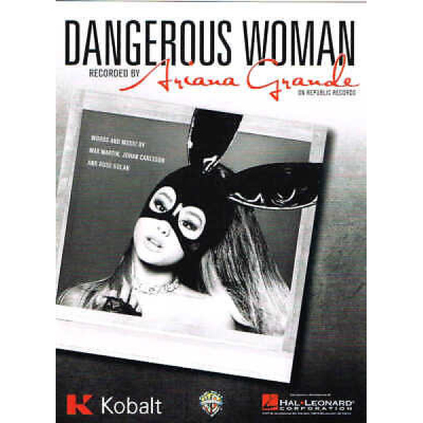 Ariana Grande - Dangerous Woman - P/V/G Sheet Music Single