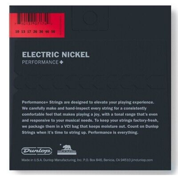 Jim Dunlop Nickel Wound Electric Guitar Strings 10/56 - 7 String - DEN1056 - Image 2