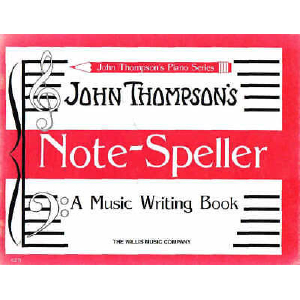 Pre-Owned John Thompson's Note Speller - A Music Writing Book (HL00412833)