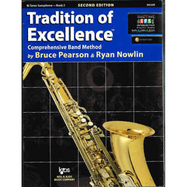 Tradition of Excellence - Bb Tenor Saxophone - Book 2 - Comprehensive Band Met..