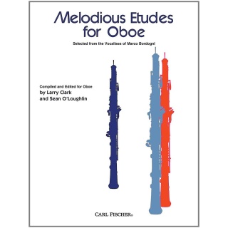 Pre-Owned Melodious Etudes for Oboe by Clark & O'Loughlin (CFWF49)