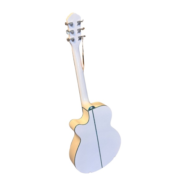Dent & Scratch - Oscar Schmidt Acoustic Electric Select Spruce in White (OG10CE/WH-A) - Image 4