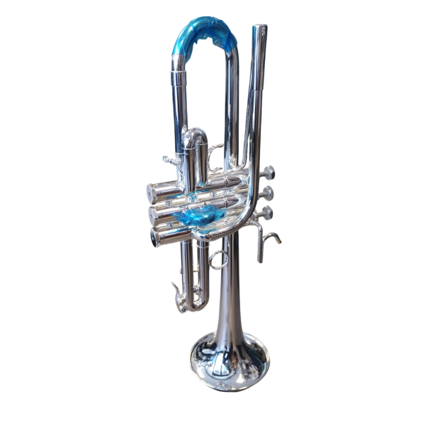 Schilke E3L Eb/D Trumpet in Silver Plate - Image 4