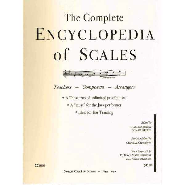 Encyclopedia of Scales [Paperback] Don; Colin Charles Schaeffer