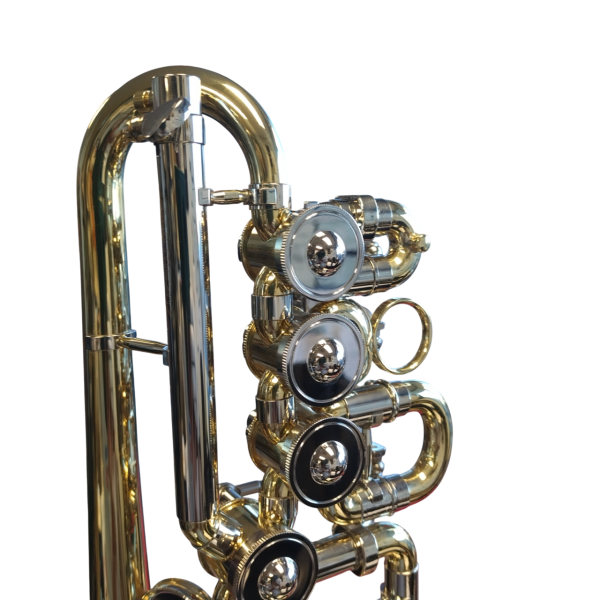 John Packer Piccolo Trumpet in Bb/A in Lacquer (JP154) - Image 3