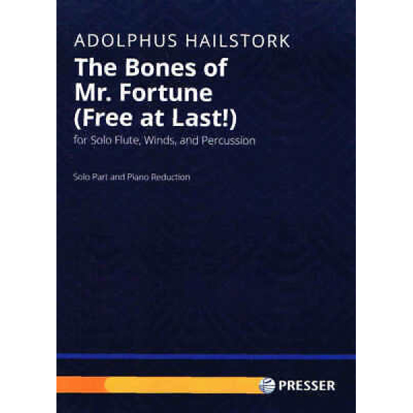 The Bones of Mr. Fortune (Free at Last!) for Solo Flute and Piano(114-42424)
