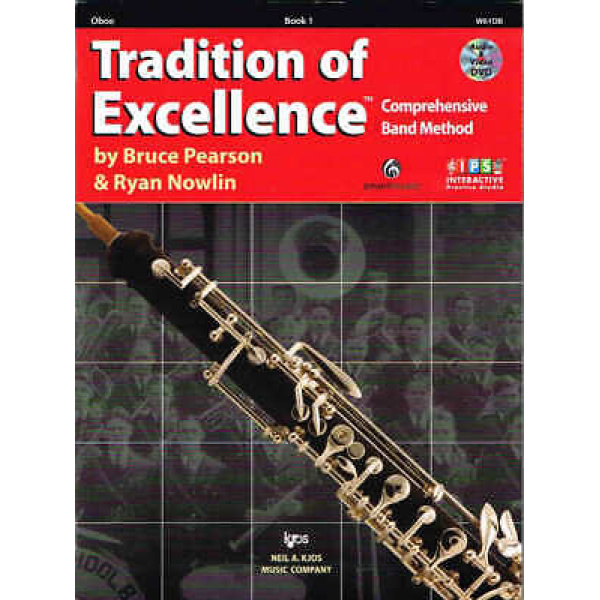 Tradition of Excellence - Oboe - Book 1 - Comprehensive Band Method (W61OB)