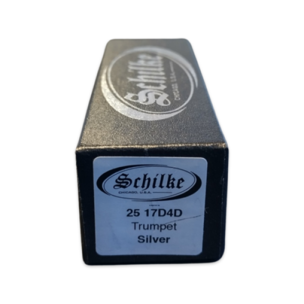 Schilke Standard Series Trumpet Mouthpiece Model 17D4D Finished in Silver Plate - Image 2