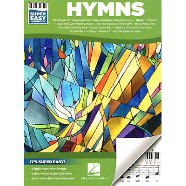 Pre-Owned Hymns - 60 Simple Arrangements for Piano - Super Easy Songbook (HL00..
