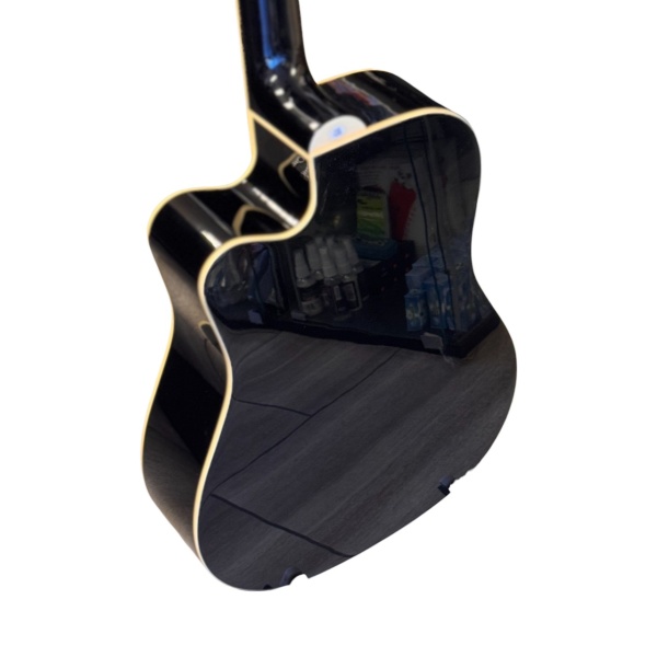 Dent & Scratch Oscar Schmidt 12 String Acoustic Electric Guitar in Black (OD312CEB-A-U) - Image 5