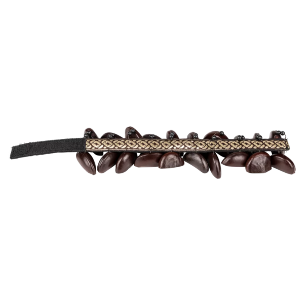 Meinl Percussion Foot Rattles, Bendo Seeds Nutshells - Adjustable Fit (FR1B)