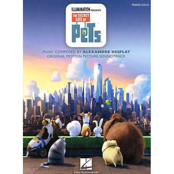 Piano Solo - The Secret Life of Pets - Alexandre Desplat (HL00196465)