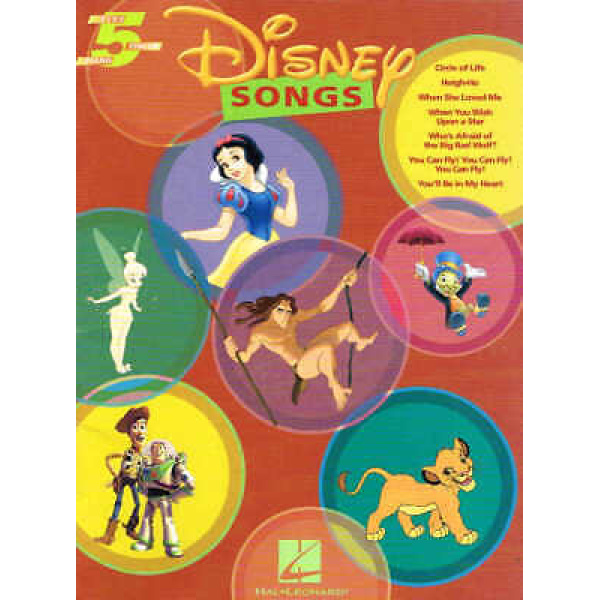 Pre-Owned Disney Songs Five Finger Piano (HL00311430)