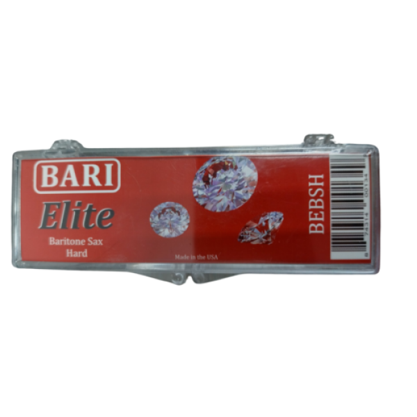 Bari Woodwind Elite Eb Baritone Saxophone Synthetic Reed Strength Hard (3.5-4...