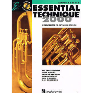 Pre-Owned Essential Technique 2000 - Baritone TC - Book 3 - Includes CD (HL008..