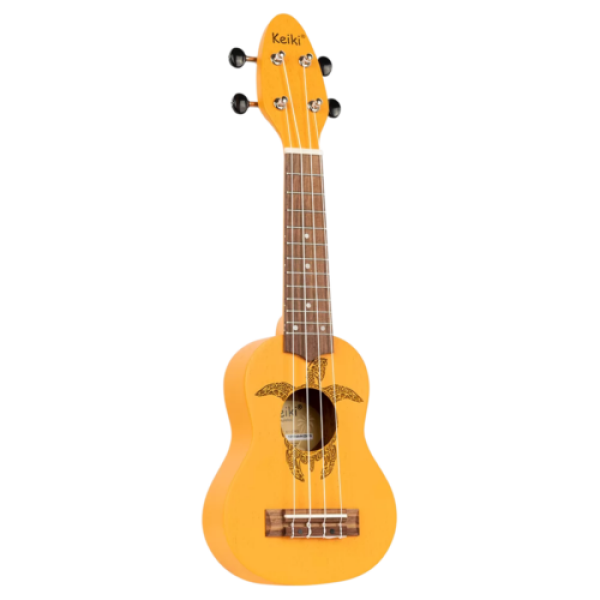 Ortega K1 Series Sopranino Ukulele Okoume Orange (K1-ORG)