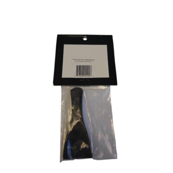 Open Box - Carlo Robelli Tulip Shaped Hardwood 1/2 Violin Tailpiece - Image 2