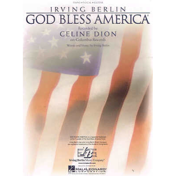 Pre-Owned Irving Berlin - God Bless America - Piano/Vocal/Guitar (HL00352431)