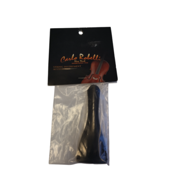 Open Box - Carlo Robelli Tulip Shaped Hardwood 1/2 Violin Tailpiece