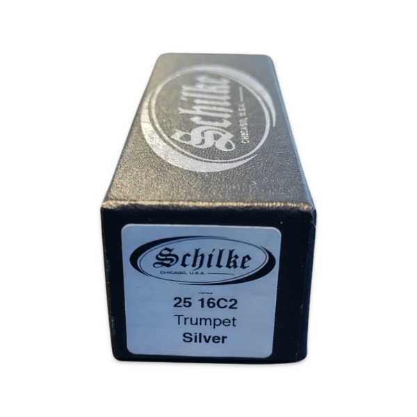 Schilke Standard Series Trumpet Mouthpiece Model 16C2 Finished in Silver Plate - Image 2