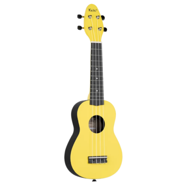Ortega Keiko Soprano Ukulele Set Agathis ABS Lemon Grass (K2-LGR)