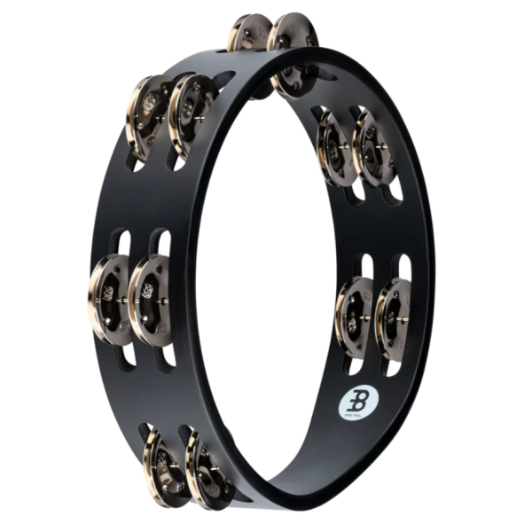 Meinl Percussion 8 Inch Wood Tambourine - Black (CTA2S-BK)