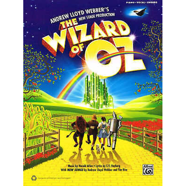 Andrew Lloyd Webber's - The Wizard of Oz - Piano/Vocal/Chords (38602)