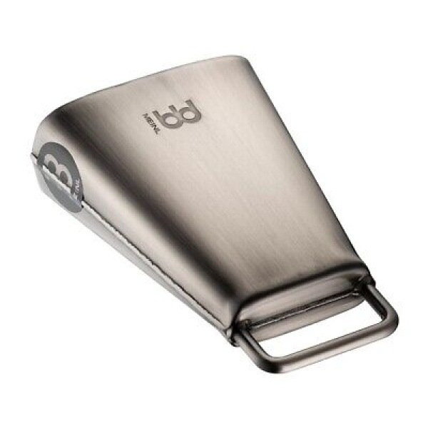 Meinl Percussion 6 1/4 Inch Handheld Cowbell, Hand Brushed Steel (STB625HA-CB) - Image 3