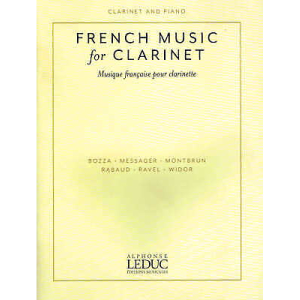 French Music for Clarinet and Piano (HL50603271)