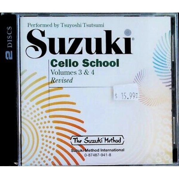 Suzuki Cello School Volumes 3&4 (0941)