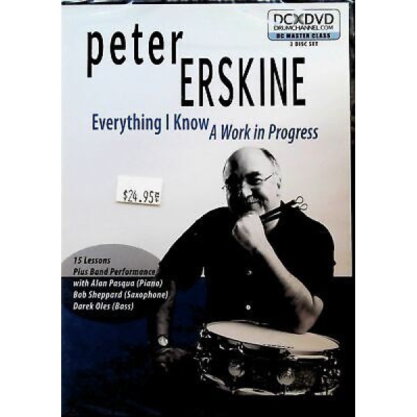 Peter Erskine - Everything I Know - A Work In Progress (DV10000601-H01)