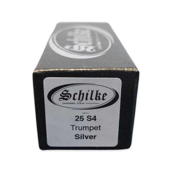 Schilke S Series Trumpet Mouthpiece Model S4 Finish in Silver Plate - Image 2