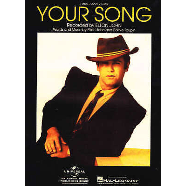 Your Song - Elton John - Piano/Vocal/Guitar (HL00355875)