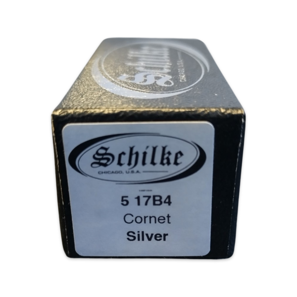 Schilke Standard Series Cornet Mouthpiece Model 17B4 Finished in Silver Plate - Image 2