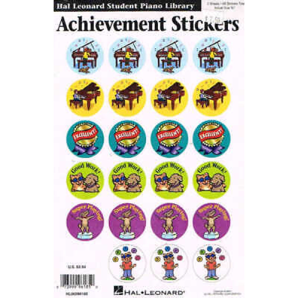 Hal Leonard Student Piano Library - Achievement Stickers (HL00296185)