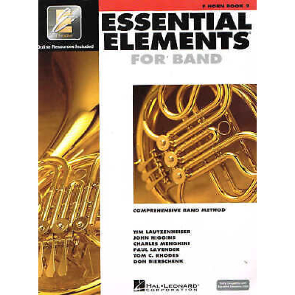 Pre-Owned Essential Technique For Band - F Horn - Book 2 - Includes CD (HL0086..