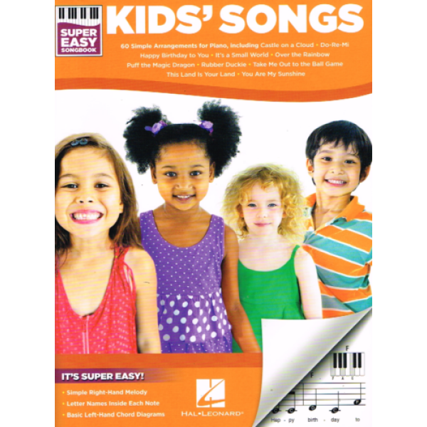 Pre-Owned Kid's Songs - Super Easy Songbook - Piano (HL00198009)