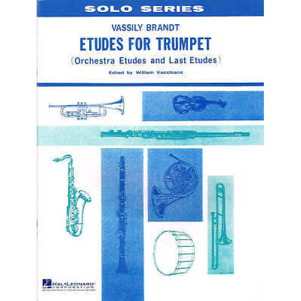 Vassily Brandt Etudes for Trumpet Edited by William Vacchiano (HL00120234)