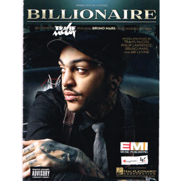 Pre-Owned Billionaire by T. McCoy & B. Mars - Piano/Vocal/Guitar (HL00354094)