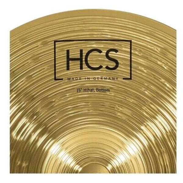 Meinl Cymbals HCS Hi Hat Pair - 15 Inch (HCS15H) - Image 5