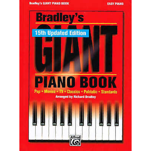 Pre Owned Bradley's Giant Piano Book for Easy Piano (15th Updated Edition)(276..