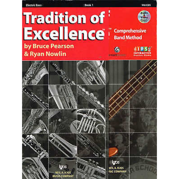 Pre-Owned Tradition Of Excellence - Electric Bass - Book 1 - Comprehensive Ban..