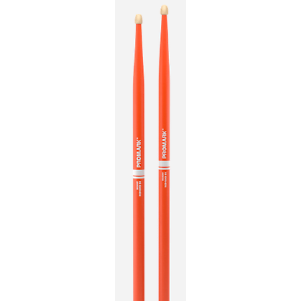 Promark, Rebound, 5B Orange Hickory, Wood Tip, Drumsticks