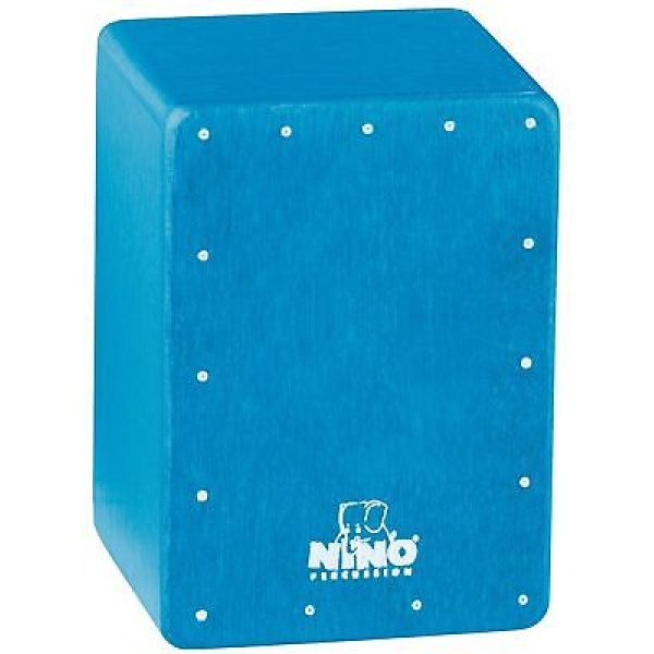 Nino Percussion Mini Cajon Shaker - Blue (NINO0955)
